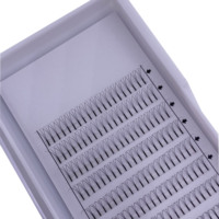 Extensions de cils C Curl faites à la main de haute qualité 0.10mm 3D 4D 5D 6D fibres PBT coréennes 8-18mm ventilateurs préfabriqués 0.07mm Volume cils