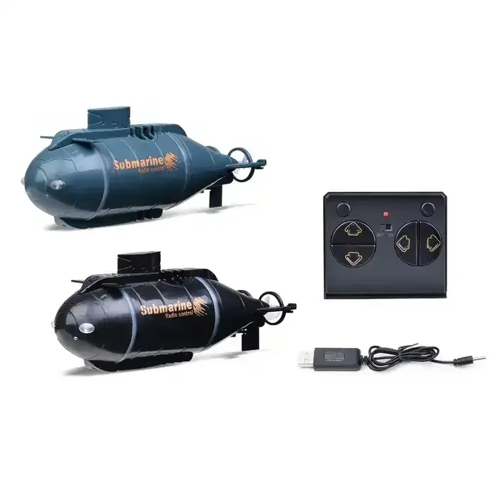 6-Way Mini Wireless Double Propellers Diving Pigboat Simulation Model Electric Toys High Speed Remote Control Rc Submarine Boat