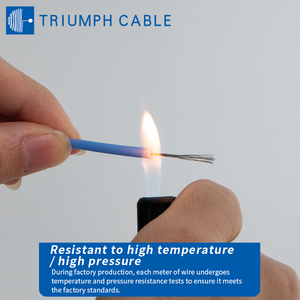 Kabel Listrik PVC kabel penyimpanan energi UL10269 6 8 10 12 16 18 <span class=keywords><strong>AWG</strong></span> datar profesional kelas 2000V AC DC kabel ROHS kabel kawat - Product Image 4