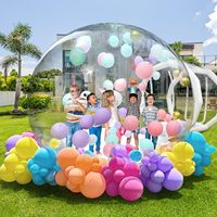 Tente Dôme Igloo Gonflable en PVC - Taille et Couleur Personnalisables, Garantie 3 Ans, pour Camping Extérieur et Fête de Mariage