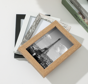Winfeier A4 & A3 <span class=keywords><strong>Cadre</strong></span> d'affiche pour photos 6x8 Cadres photo en <span class=keywords><strong>bois</strong></span> noir - Product Image 5