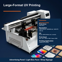Imprimante UV DTF 60x90cm CMYK avec encre blanche, séchage UV LED pour présentoirs de montres, logos personnalisés, décoration de magasins de luxe