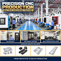 Pelat Pemasangan Adaptor Multi-Lubang Aluminium CNC Presisi untuk Mesin Otomasi Industri