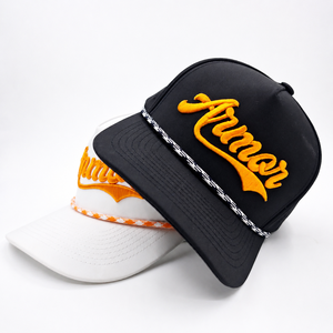 Custom Branding 5 Panel Solid Color <b>Waterproof</b> Golf Cap Embroidery Logo Low MOQ OEM Laser Perforated Breathable Quick Dry Headwe - Product Image 4