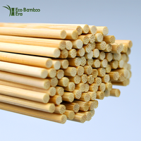 Haute qualité 100% naturel BBQ brochette guimauve bâtons de rôtissage jetable bambou Barbecue brochettes tailles 5*400mm