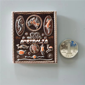 Aimants de réfrigérateur personnalisés en résine 3D Montenegro Bulgarie Crète Grèce Sardaigne Italie Autriche Lanzarote Espagne Belgique - Product Image 6