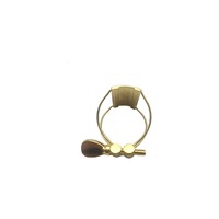 Ligature de saxophone en métal de haute qualité, pince de bec de clarinette en métal durable pour saxophone alto, soprano, ténor