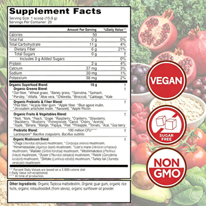 Poudre Super Verte OEM 50 types de superaliments, un mélange de superaliments <span class=keywords><strong>en</strong></span> poudre contenant des légumes verts à feuilles, des probiotiques et des fruits pour la consommation quotidienne - Product Image 2