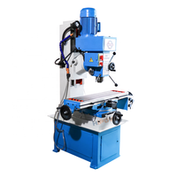 Machine de perçage et de fraisage automatique verticale légère HIPOW ZX50C, broche conique MT4, 220-415V