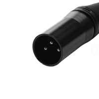 Câble de connexion professionnel pour caméra XLR 3 broches, 120 mm, blindé et tressé, à faible bruit, très vendu en usine