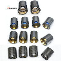 Nouveau tuyau d'échappement en fibre de carbone Raymant de haute qualité, coque de 1,5 mm d'épaisseur, poli miroir, ajustement universel, style personnalisable, vente en gros