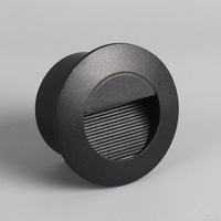 Applique murale d'extérieur à led en aluminium pour escalier extérieur Lampe de marche Ip65 étanche 3w pour escalier