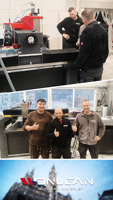 WONLEAN découpeuse de tuyau de feuille de jet d'eau cnc entièrement automatique de haute précision