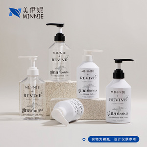 Gel de Ducha Minnie Revive Gina Florista 500ml, Esencia de Aceite Natural para el Cuidado Corporal - Product Image 3