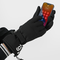 Vente en gros de gants de ski imperméables à écran tactile pour homme et femme, unisexes, pour les sports de snowboard, hiver, thermiques