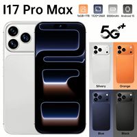I17 Pro Max 4G LTE CDMA 6.9 6GB+128GB 1TB Anglais/espagnol/français 144Hz Octa Core Charge rapide