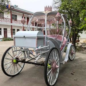 Carruaje de Cenicienta de calabaza de <span class=keywords><strong>boda</strong></span> de alta calidad, paseo al aire libre, <span class=keywords><strong>limusina</strong></span> eléctrica, carruaje de caballos - Product Image 4