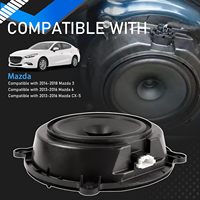 Altavoz para Puerta Delantera Compatible con Mazda 3 (14-18), Mazda 6 (13-16) y CX-5, Altavoz Coaxial con Amplia Respuesta de Frecuencia, Reemplaza BHN9-66-960 KF01-66-960