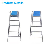 HUAXI Chaise de sauveteur d'observation portable en 4 étapes Chaise de sauveteur légère la plus vendue pour piscine