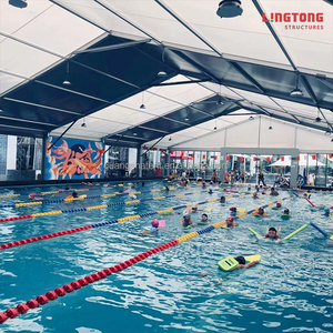 Piscina con Telaio in Lega di Alluminio Lingtong 20X30m - Impermeabile, Resistente al Fuoco e al Vento per Uso Esterno - Product Image 1