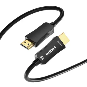 Nouveau câble à fibres optiques 2.1v HDMI AOC eARC 8K60Hz 4K120Hz HDCP2.3 HDR GTX-3080/3090 optique 8K * 4K