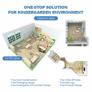 Creche baratos Móveis Crianças Criança Brinquedos Creche Armário De Armazenamento Jardim De Infância De Madeira Montessori Nursery School - Product Image 5