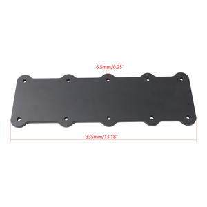 Plaque de blocage de refroidisseur d'eau pour VW Audi 1.4TSI EA211 MQB Golf Mk7 A3 8V Q2 Octavia Amélioration FMIC FDJ-313-BK - Product Image 6
