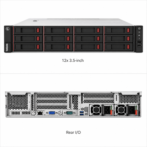 HR650X 2U <strong>Rackmount</strong> <strong>Server</strong> 1x Gold 6230 20 Core 32GB 2x 2TB 750W Enterprise <strong>Server</strong> - Product Image 2