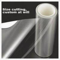 Film PET transparent, rouleaux de film polyester résistant aux hautes températures, film de décollement en PVC rigide, feuilles de Mylar, joints