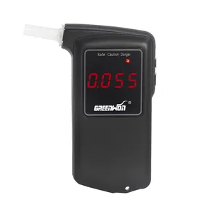 GREENWON yüksek doğruluk yarı iletken Breathalyzer dijital ekran nefes alkol test cihazı, sürücü güvenliği araçlar