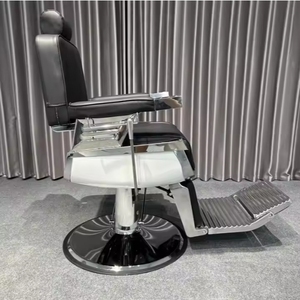 YU Barber Men's Oil Head Chair Barber Shop Lifting Hydraulic Shaving Chair Hair Shampoo Hair Cutting Chair Salon Furniture - Product Image 4