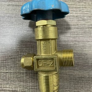 Vanne de bouteille d'oxygène QF-2 réutilisable 1/4 po à fermeture à température normale pour bouteille d'oxygène - Product Image 3