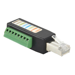 Адаптер RJ45: Разъем RJ45 (штекер) на 8-контактный винтовой клеммный блок без пайки для сборщика данных Campbell - Product Image 6