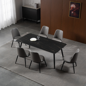 Hotel in legno dorato ristorante Cafe casa <span class=keywords><strong>soggiorno</strong></span> mobili da pranzo <span class=keywords><strong>con</strong></span> sedie set tavolo - Product Image 4