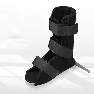 ÇELİK TABAKA ayarlanabilir sabit koruyucu donanım ile t-şekilli ayak bileği ayakkabı