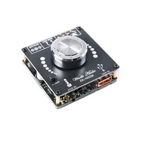 ZK-1002M 100W+100W BT BLE 5.0 Güçlü Ses Amplifikatör Kartı 2.0 Stereo AMP Amplifikatör Ev Sineması AUX USB U Disk