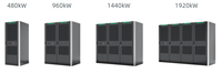 INJET Hanyuan 1920kW Estación de Carga Distribuida para Vehículos Eléctricos, 32 Puertos de Salida, Máximo 32 Puertos Inter-Cabinet, Súper Cargador con Programación Inteligente de Energía