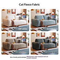 Würfelförmiges Metallrahmen-Schlafsofa Zwei-in-Eins-Design für Kleine Wohnzimmer und Arbeitszimmer Reversibles Klappbares Multifunktionales Sofa