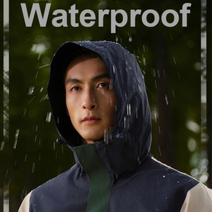 Hooded Sports Windproof <b>Jacket</b> Mens Double Layer High-Quality New Arrival Plus Size Coat - Product Image 3