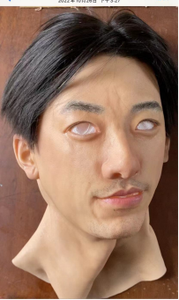 Personalizado cabeza completa descubierta anciano Headgear Cosplay silicona cabeza máscara puede abrir la <span class=keywords><strong>boca</strong></span> - Product Image 5