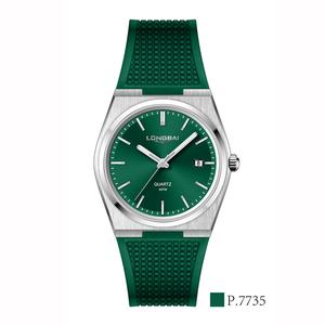 Montre Homme Quartz 2026 Nouveauté Vente Chaude Boîtier en Alliage de Haute Qualité Cadran 40mm Verre Luminescent Date Luxe Étanche Bracelet en Silicone - Product Image 1