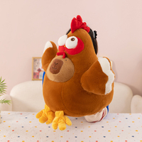 Meilleure vente Capibala Super doux peluche dauphin pupille poulet roseau fleur poupée pour l'eau pour le soulagement du Stress avec remplissage PP coton