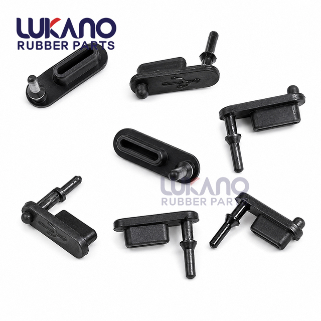 USB Type-C Dust Plug, Silicone USB Port Cover, Waterproof Charging Port Protector for Smartphones, Tablets, Laptops