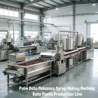 Voedselveilige 304 roestvrijstalen machine voor de verwerking van dadels, productielijn voor dadelpasta