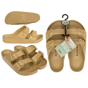 Sandales femme, tan, taille 35/36, - Product Image 1