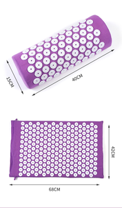 Tapis <span class=keywords><strong>de</strong></span> yoga personnalisé pour le soulagement du stress, tapis et coussin d'acupression, coussin d'acupuncture, soins <span class=keywords><strong>de</strong></span> santé corporels en Chine, massage - Product Image 6