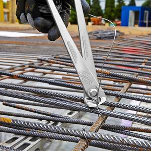 Alicates de alta resistencia Knipex 95 13 00, herramienta de corte multiusos de acero al carbono de grado industrial con borde liso - Product Image 1