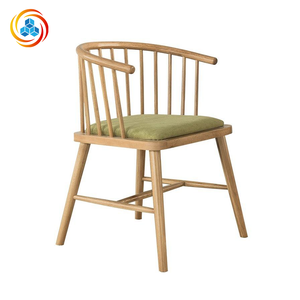 Chaises de salle à manger modernes en bois massif et rembourrées pour restaurants, cafés, appartements - Product Image 2