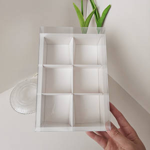 Jiugongge Takeaway Hot Pot Caja <span class=keywords><strong>de</strong></span> postre transparente Embalaje <span class=keywords><strong>de</strong></span> papel para el té <span class=keywords><strong>de</strong></span> la tarde Pastel <span class=keywords><strong>De</strong></span> Luna Yema <span class=keywords><strong>de</strong></span> huevo Crisp Little Red Sugar - Product Image 2