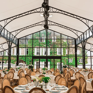 Carpa de Lujo con Techo Transparente para Bodas y Banquetes, Estructura de Marco Negro con PVC Transparente y Aluminio para Exteriores con Paredes Laterales - Product Image 4